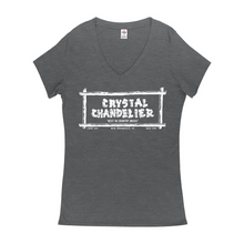 Load image into Gallery viewer, CRYSTAL CHANDELIER | WOMEN&#39;S V-NECK - NEW BRAUNFELS, TX
