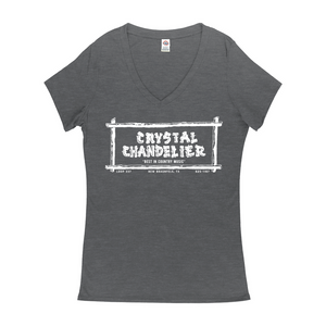 CRYSTAL CHANDELIER | WOMEN'S V-NECK - NEW BRAUNFELS, TX