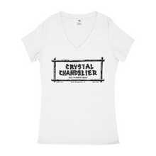 Load image into Gallery viewer, CRYSTAL CHANDELIER | WOMEN&#39;S V-NECK - NEW BRAUNFELS, TX

