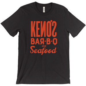 KENO'S BAR-B-Q T-SHIRT - NEW BRAUNFELS, TX
