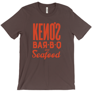 KENO'S BAR-B-Q T-SHIRT - NEW BRAUNFELS, TX